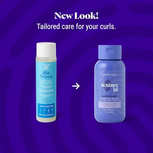 Texture ID Low Porosity Aloe Vera Shampoo